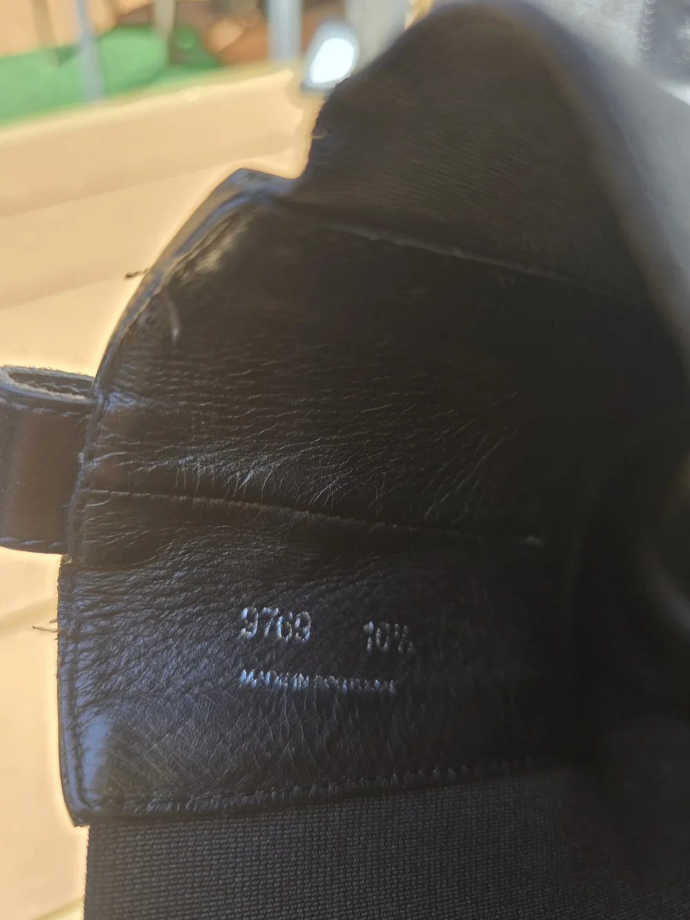 Wolf & Shepherd Black Leather Chelsea Blitz Boots Size 10.5